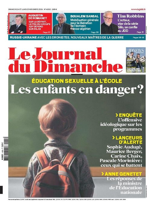 Title details for Le Journal du dimanche by Lagardere Media News - Available